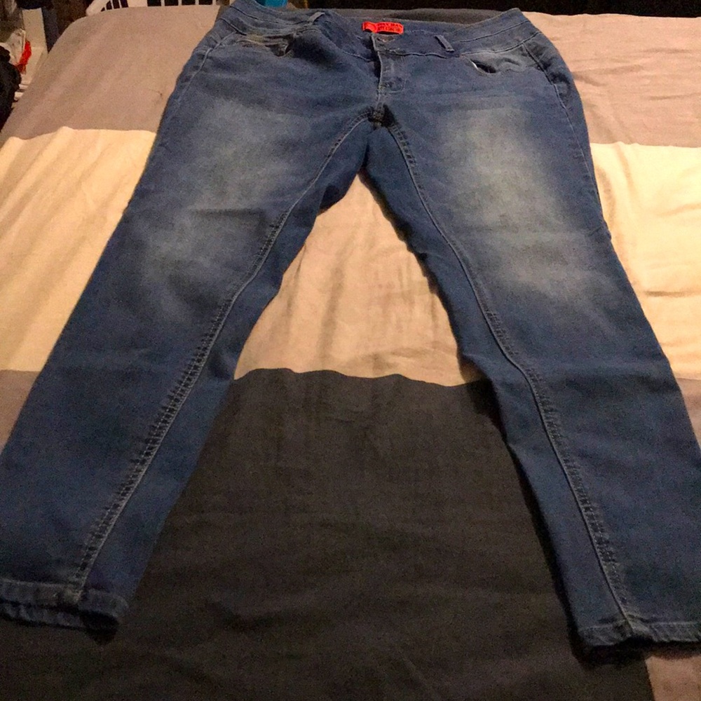 Wax Jean, high waist, regular 16